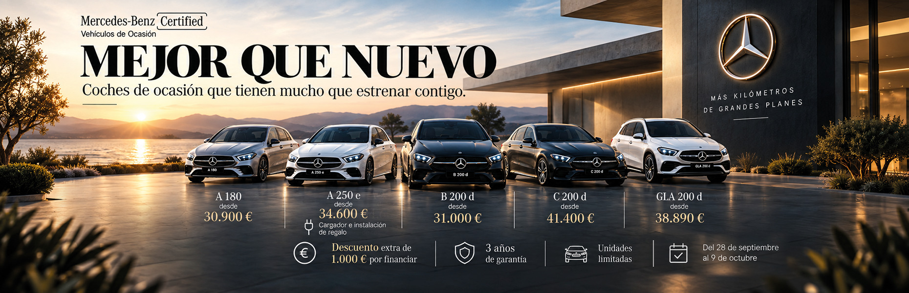 Coches Mercedes-Benz de ocasion en oferta en Lugo, Galicia